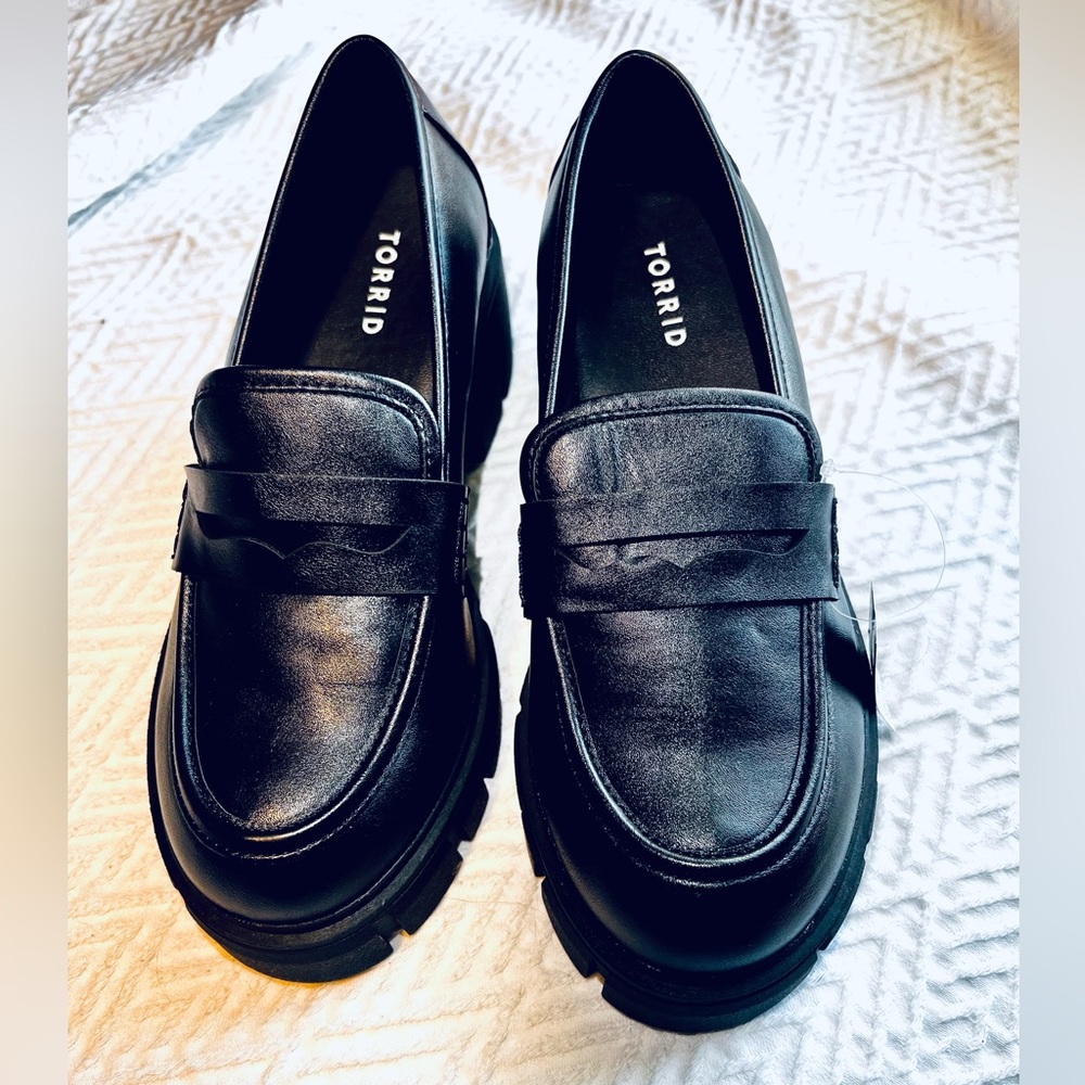 Torrid Black Loafers